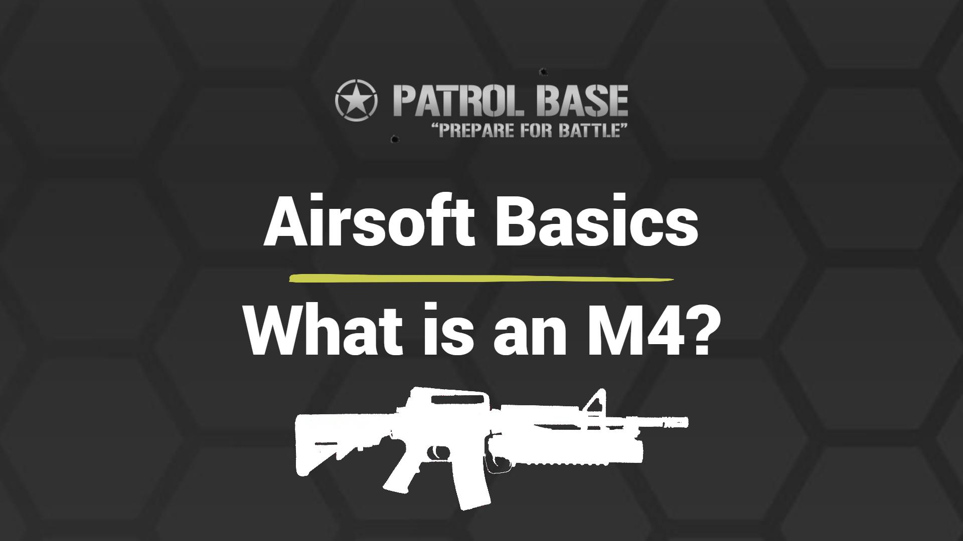 Airsoft Basics What Is An M4 Patrol Base UK airsoft-basics-what-is-an-m4-patrol-base-uk